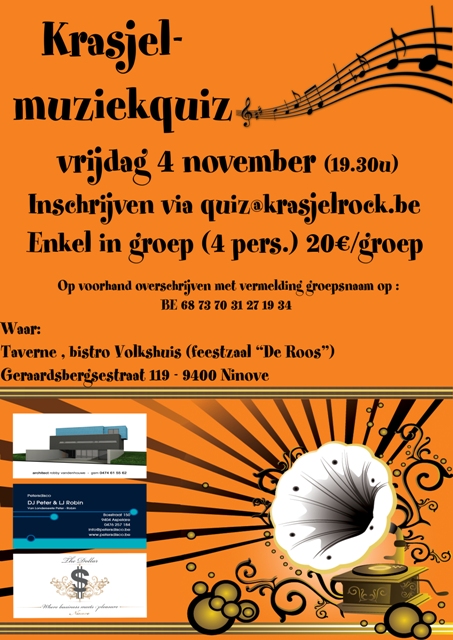 Affiche Krasjelmuziekquiz